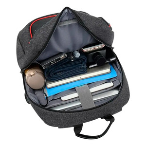 Sac à dos multifonctionnel imperméable pour ordinateur portable de 15 pouces, unisexe - Couleurs assorties - Product Image 2