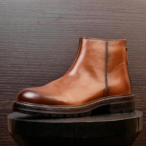 Chaussures de ville en cuir de porc de haute qualité avec revêtement imperméable et semelle intérieure souple pour hommes - Product Image 2