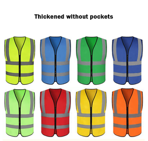 Safety Reflective Vests <b>Clothing</b> with Multi Pockets Outdoor Activity Use Haus Industries - Product Image 6