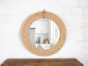 Handmade <b>Mosaic</b> <b>Mirror</b> Glass Wall Mounted <b>Mirror</b> Round Yellow & Blue <b>Mosaic</b> <b>Mirror</b> Frame for Bedroom Hotel Restaurant Wedding - Product Image 2