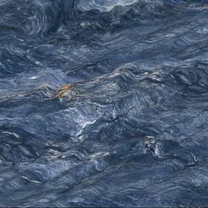 Orientbell Vitrified (GVT) 600X1200 DR Super Gloss Cipollino Blue Acabado brillante Azulejos grandes Azulejos de porcelana para piso de pared grande - Product Image 1