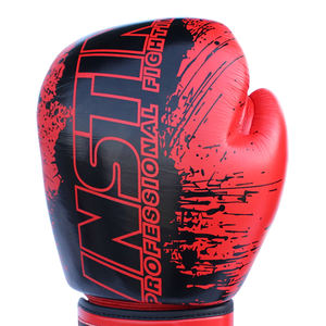 ถุงมือชกมวยหนังแท้คุณภาพพรีเมียม ทนทานเป็นพิเศษ ระบายอากาศได้ดี สำหรับการแข่งขันและฝึกซ้อมมวยไทย ปรับแต่งได้ - Product Image 3