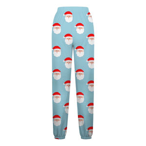 Pantalones de chándal navideños para mujer con brillo de invierno, cordón suave Premium, 100% poliéster, Salón cálido, transpirable de alta calidad - Product Image 5