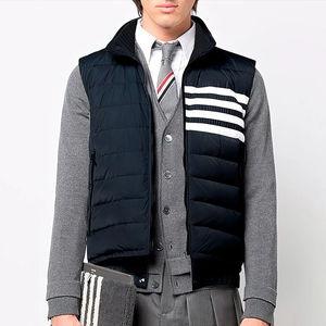 Chaqueta de lujo para hombre, nuevo chaleco sin mangas, moda de invierno, abrigo ajustado informal, ropa de marca de lujo, chaleco acolchado de algodón para hombre, talla grande - Product Image 5