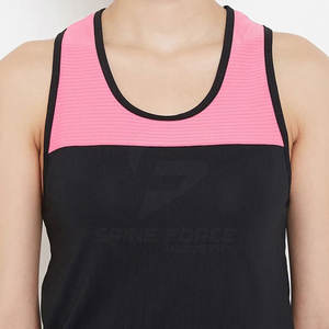 Camiseta sin Mangas para Mujer, Nueva Moda, Ecológica, Ligera, de Secado Rápido, Transpirable, Estilo Casual, con Logotipo Frontal, para Uso en Exteriores - Product Image 2