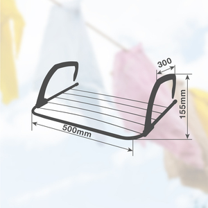 ราวตากผ้าพับได้ ปิปาลี 50x30 มม. สำหรับระเบียงหรือหม้อน้ำ (GSC 402020013) - Product Image 2