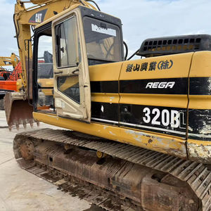 Usado Original Caterpillar 320BL excavadora de orugas 20t hidráulico Usado CAT 320BL excavadora en buenas condiciones para la venta a bajo precio - Product Image 1