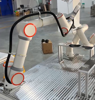 Bras de robot de préhension automatique pour entrepôt à 6 axes avec moteur et boîte de vitesses, 3 ventouses, capacité de charge de 5 kg, solution cobotique