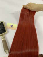 Extensiones de Cabello Humano Virgen Vietnamita SDD Liso Natural y Ondulado, Sedoso, Doble Trama a Máquina, Más Vendido, Envío Exprés