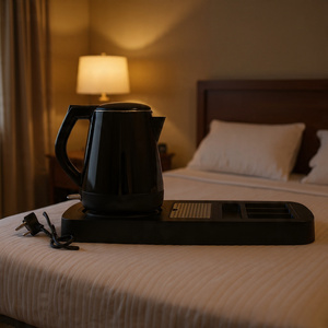 ชุดกาต้มน้ำไฟฟ้าและถาด - Product Image 2