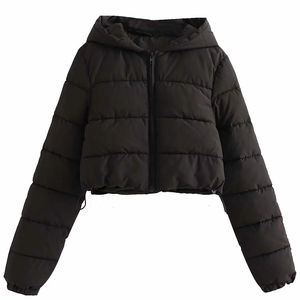 Fournisseur OEM Doudounes légères décontractées pour femmes Crop Top Doudounes pour femmes Utilisation quotidienne Doudounes confortables - Product Image 3