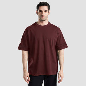 GAI Youth Strike Jersey Breathable Maroon Polyester Top High Quality Printed Plus Size XL Sports Wear with Short Sleeves - Product Image 1