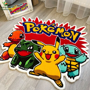 Tapis en laine à thème personnalisé, tapis en laine fait main pour la chambre des enfants, la salle de jeux, le salon et les animaux domestiques - Product Image 5