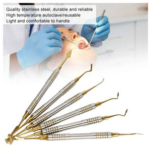 Instrumento quirúrgico antiadherente manual Espátula de relleno de resina compuesta dental para una aplicación suave - Product Image 5