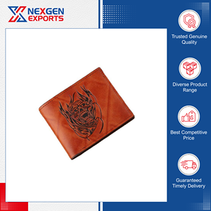 Cartera de Cuero PU con RFID para Hombre, Estilo Único, Gama Exclusiva de la Más Alta Calidad, con Cierre de Cremallera y Forro de Lino, para Compradores Globales, Precios de Fábrica - Product Image 3