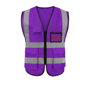 Gilet réfléchissant de sécurité à haute visibilité Construction de sécurité gilet réfléchissant vêtements de travail avec logo gilet de sécurité réfléchissant - Product Image 6