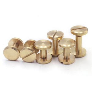 Vis, goujons, clous, rivets et boutons en acier inoxydable usinés CNC pour articles en cuir et équipements industriels - Product Image 1