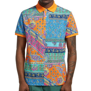Chemises à manches courtes respirantes pour hommes, imprimées numériquement par sublimation, chemises de sublimation de style unique pour hommes, chemises personnalisées, service OEM - Product Image 3