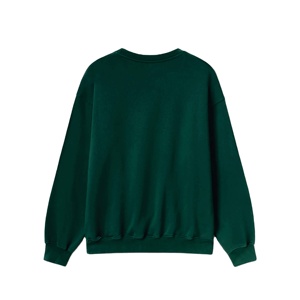 Sweat-shirts en molleton 100% coton, coupe ample, couleur unie, col rond, technique de teinture unie, SWEAT-SHIRTS MADE BY BS 2027 - Product Image 2