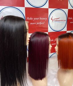 Venta CALIENTE Cabello vietnamita 100% cabello humano sedoso 2x4 2x6 peluca con cierre extensiones de cabello humano virgen crudo pelucas para mujeres - Product Image 3