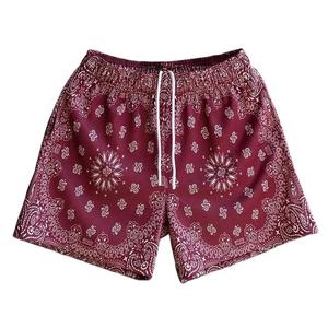 Pantalones Cortos de Playa para Hombre, Estilo Urbano, de Algodón/Poliéster, Secado Rápido, Transpirables, Sostenibles, Personalizables, Tela de Lona - Product Image 4