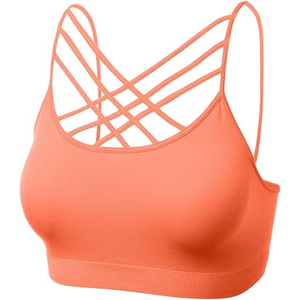 Soutien-gorge de sport dos nu haut élastique sans couture Yoga soutien-gorge de sport pour les femmes, nouveauté 2025 - Product Image 3