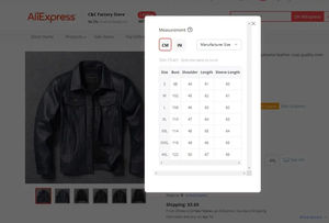 Veste en cuir coupe-vent épaisse à manches longues et à col montant de haute qualité pour hommes - Product Image 6