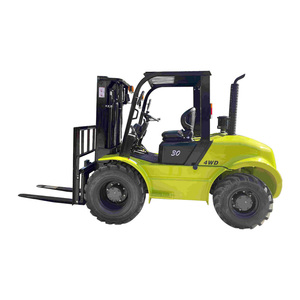 Chariot élévateur électrique CAT 3.0T avec mât à trois sections, pneus pneumatiques, batterie au plomb-acide, commande assise, utilisation en intérieur - Product Image 6