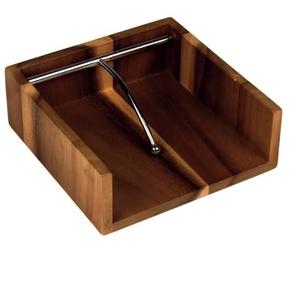 Boîte en bois faite à la main de couleur mate pour ranger les mouchoirs, boîte en bois pour ranger les mouchoirs, boîte à mouchoirs, porte-serviettes - Product Image 2