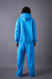 ชุดวอร์ม2025สำหรับผู้ชายกางเกงโอเวอร์ไซส์ผ้าคอตตอนพิมพ์ลายพอง100% น้ำหนักมากสำหรับฤดูหนาว - Product Image 2