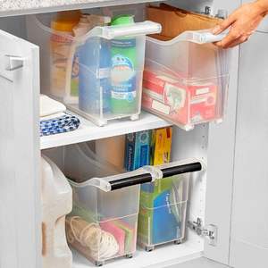 Space Saving Rolling Storage Organizer for Closets, Bathroom, Kitchen Cabinets, Pantry - Product Image 5