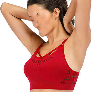 Sujetador deportivo cómodo para mujer con logotipo personalizado - Product Image 4