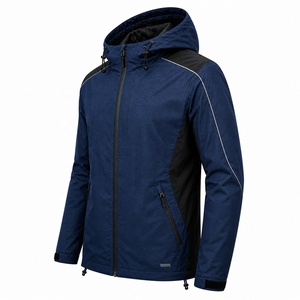 Chaqueta Softshell con Capucha para Hombre HAPPY HORSE, de Alta Calidad, Transpirable e Impermeable, con Logotipo Frontal, para Deportes al Aire Libre y Estilo Casual - Product Image 1