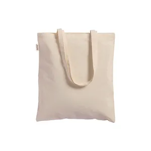 Borsa Shopper in Cotone Riciclato GRS Eco-Friendly, Borsa Tote per Articoli da Toeletta per Promozioni - Product Image 4
