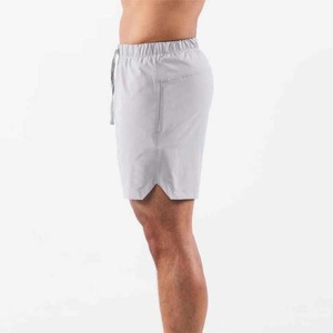 2025 pantalones cortos de gimnasio personalizados ropa deportiva poliéster en blanco 5 pulgadas costura gimnasio Fitness pantalones cortos correr entrenamiento gimnasio pantalones cortos hombres - Product Image 4