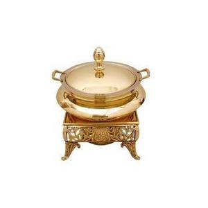 Steel Casserole Serving Chafing Dish Wedding Party Decoration <b>Food</b> <b>Warmer</b> Custom Size With Lid Metal Chafing Dish Made in India - Product Image 5