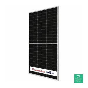 แผงโซลาร์เซลล์ Canadian Solar BiHiKu6 545W แบบสองหน้า HJT N-Type Half Cell - บรรจุ 35 แผงต่อพาเลท - Product Image 3