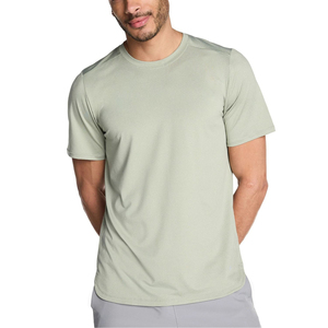 T-shirt de performance vierge pour homme, léger, à séchage rapide, anti-humidité, coupe courte, Trackstar, OEM, marque privée, TSI-G05-P0271 - Product Image 3