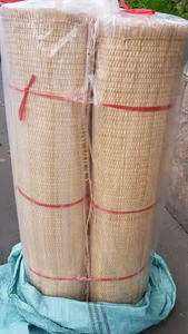 Matériau de rouleau de maille de tissage tissé en osier de rotin avec flexibilité et durabilité Matériau chaud pour l'extérieur intérieur - Product Image 2