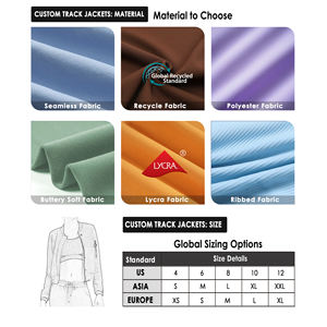 Ropa de calle de lana de algodón personalizada para mujer, Sudadera con capucha larga y cremallera, nueva chaqueta con capucha de alta calidad para mujer - Product Image 3