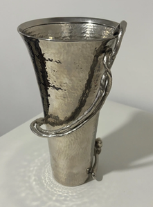 Jarrón de Flores de Metal Dorado Antiguo, Centro de Mesa Moderno Hecho a Mano, Maceta Decorativa para Sala de Estar, Mesa de Comedor, Oficina - Product Image 3