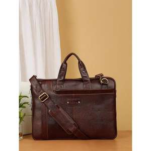 High Durable Mens Handbags Documents Files Saving Genuine Leather 100% Waterproof <b>Laptop</b> Bags Mens Office Use Bags Gift Ideas - Product Image 5