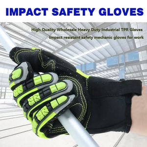 Gants de travail de sécurité pour mécaniciens haute performance, résistants aux coupures (niveau 5), avec protection anti-choc TPR, pour la protection du travail. - Product Image 6