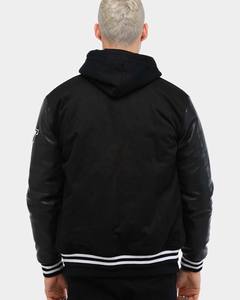 Chaqueta Universitaria de Béisbol Personalizada de Alta Calidad con Bordado de Parches, Unisex, de Lona, para Invierno, Talla Grande - Product Image 3