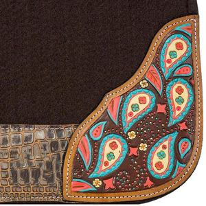 แผ่นรองอานม้าทำจากผ้าเนื้อนุ่มใส่สบายสำหรับทุกฤดู - Product Image 2