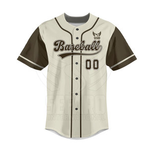 เสื้อเบสบอลสีพื้นแบบสวมใส่สบาย แห้งเร็ว ทรงหลวมสำหรับผู้ชาย - Product Image 2