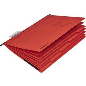 Falken UniReg DIN <b>A4</b> Red Kraft Cardboard Commercial Binder File <b>Folder</b> - Product Image 1