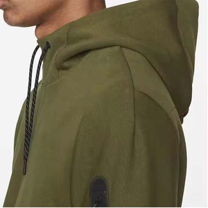Sudaderas con capucha de invierno para hombre hechas a medida de alta calidad nueva moda Streetwear patrón sólido sudaderas con capucha de camuflaje al por mayor unisex - Product Image 2