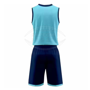 Uniforme de Voleibol con Diseño Personalizado, Impreso, 100% Poliéster, Secado Rápido, para Club y Escuela, Conjunto de la Mejor Calidad - Product Image 3