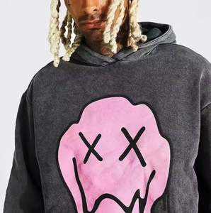 Survêtements personnalisés pour hommes les plus vendus survêtements de lavage à l'acide pullover fabriqués au Pakistan survêtements de lavage à l'acide - Product Image 3